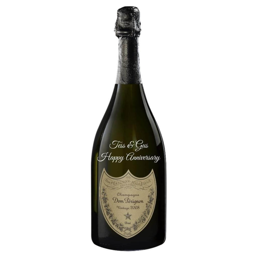 Personalised Dom Perignon Brut Vintage Champagne Gift Boxed 750ml