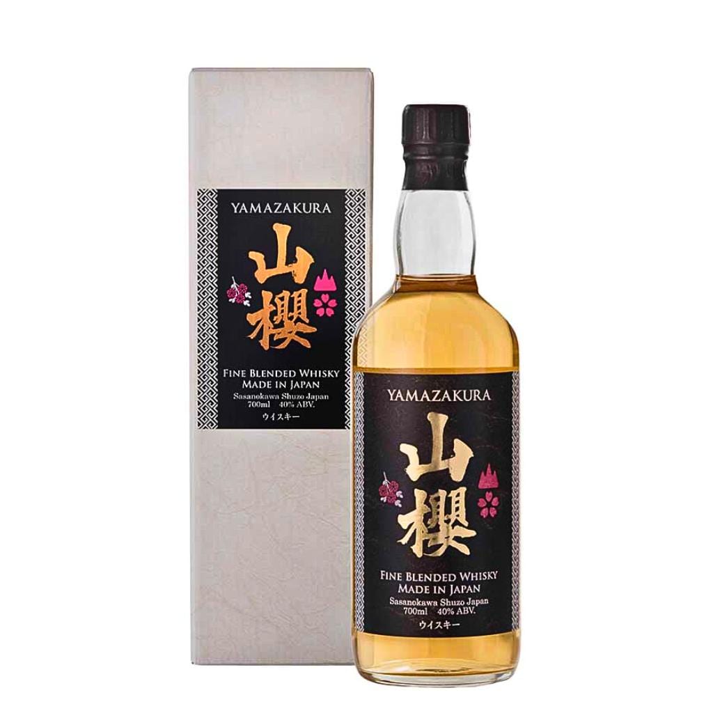PERSONALISED YAMAZAKURA BLENDED JAPANESE WHISKY 40% 500ML