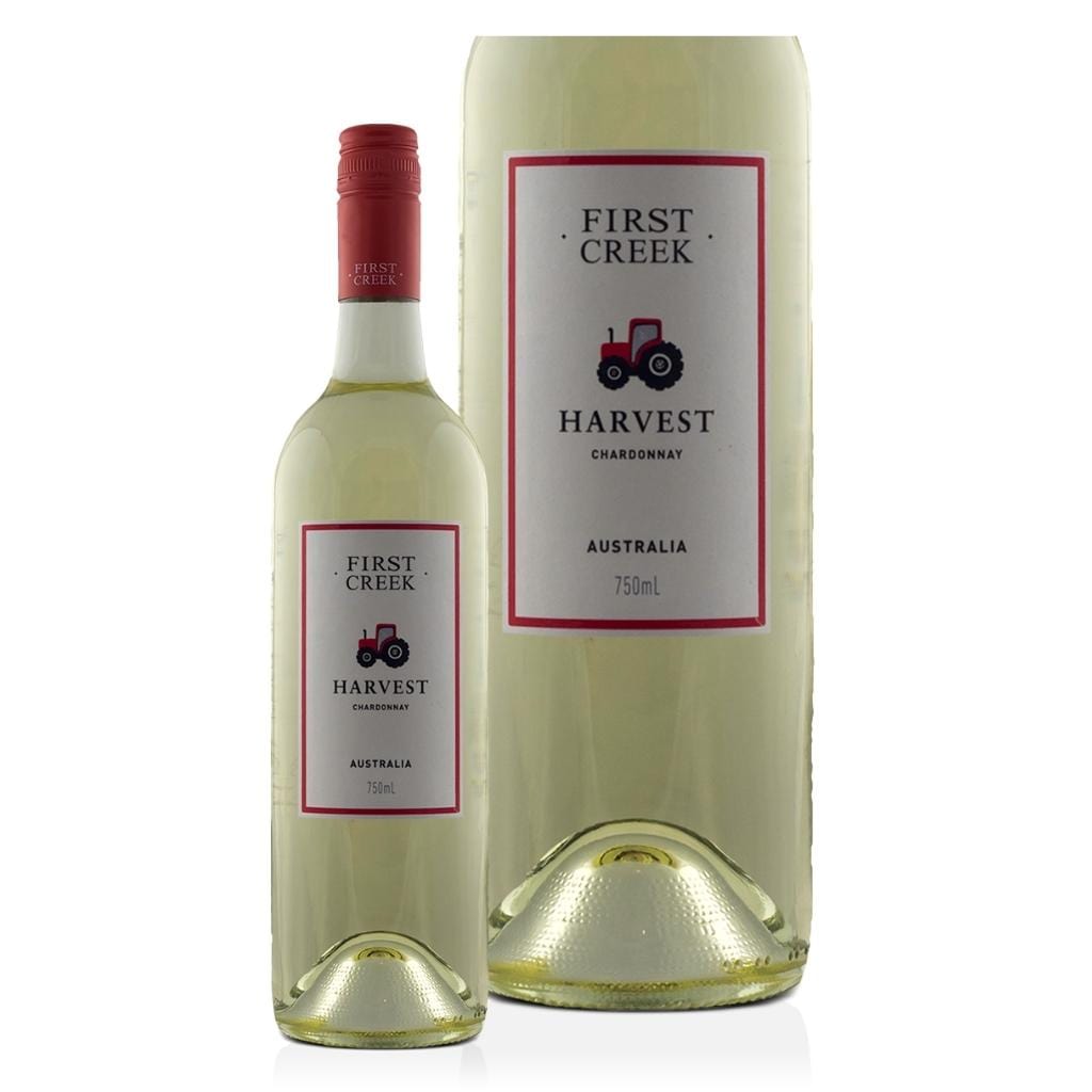 Personalised First Creek Harvest Chardonnay 13% 750ML