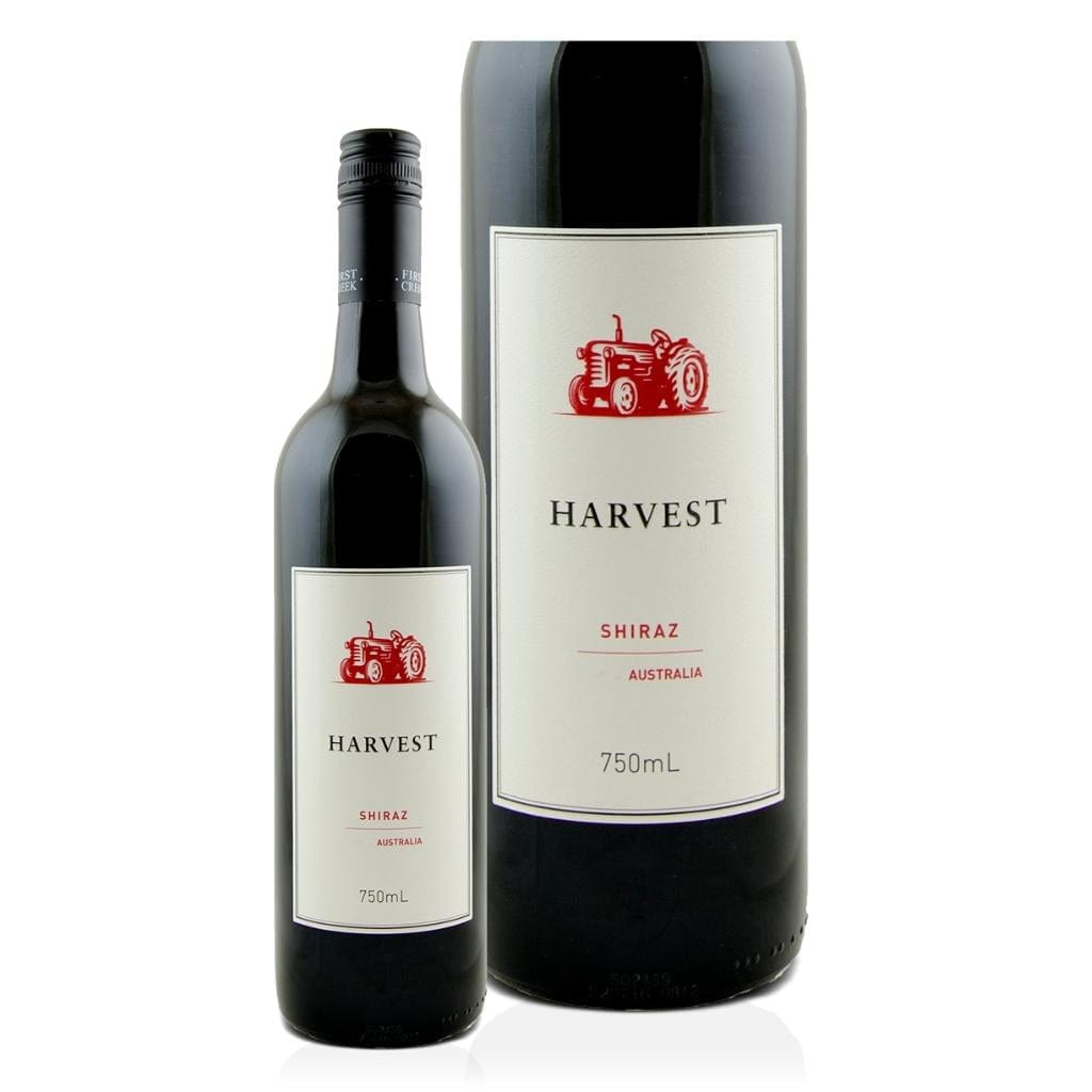 Personalised First Creek Harvest Shiraz  13.5% 750ML