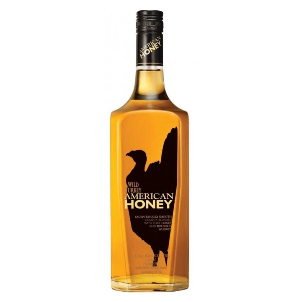 PERSONALISED WILD TURKEY AMERICAN HONEY LIQUEUR 1LT