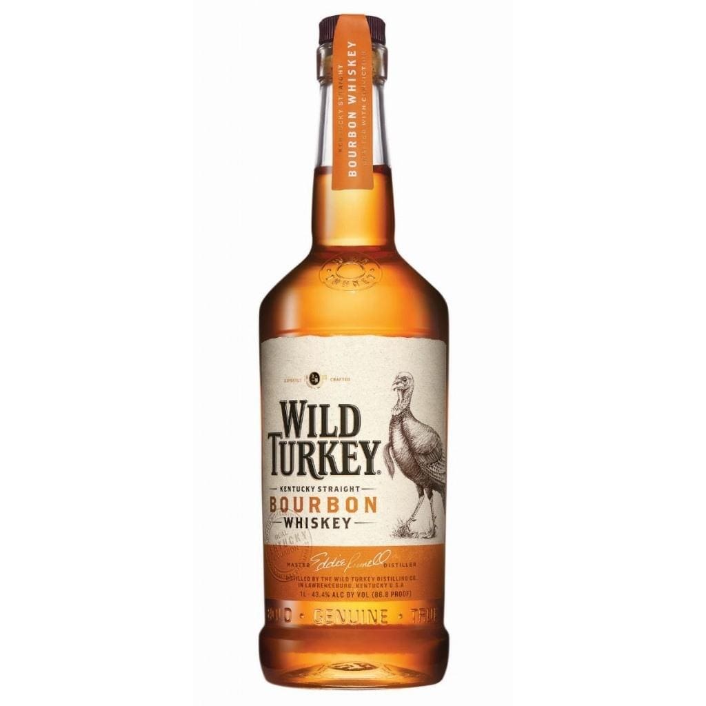 PERSONALISED WILD TURKEY 81 PROOF BOURBON 1LT