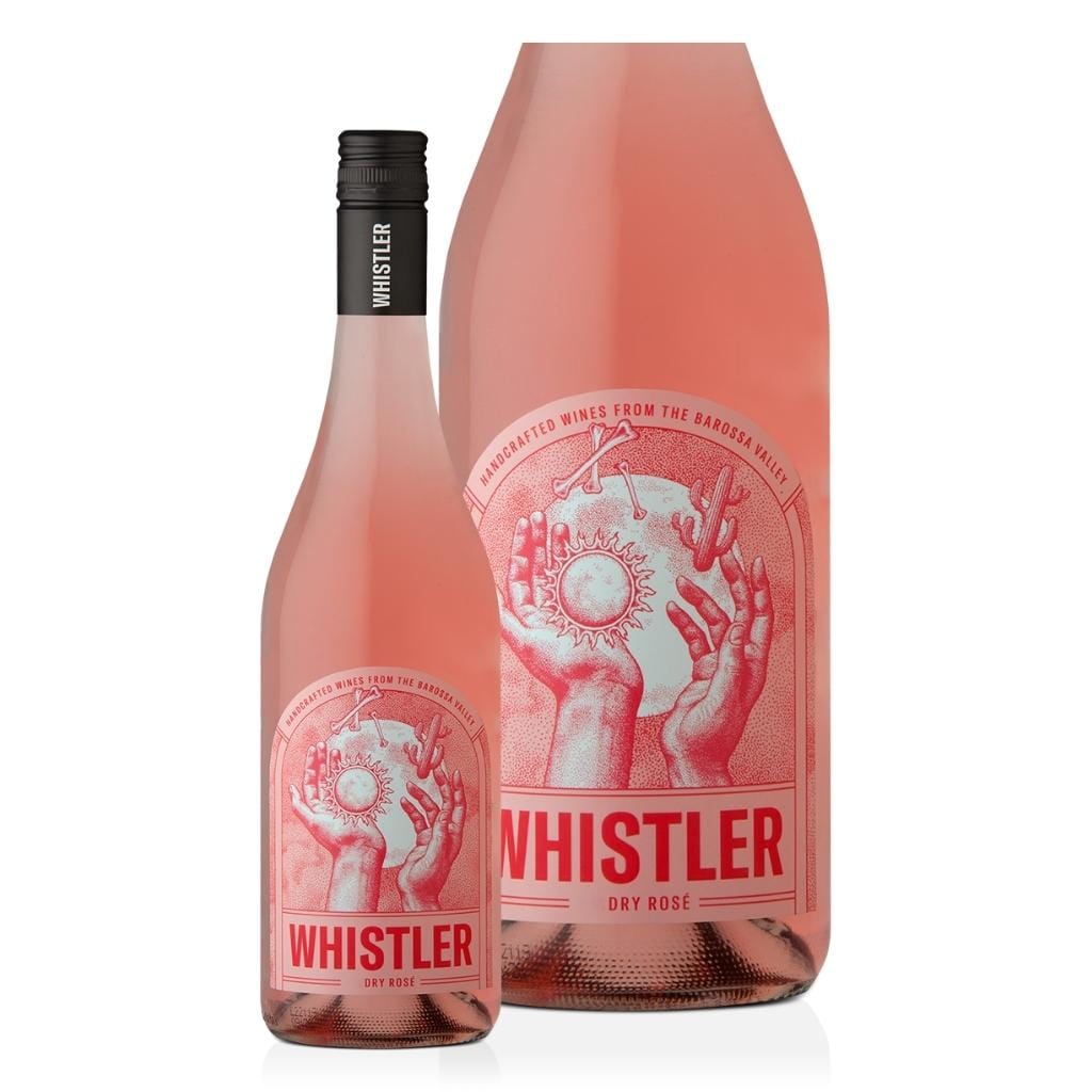 Personalised Whistler Dry As A Bone Rose 11.5% 750ml