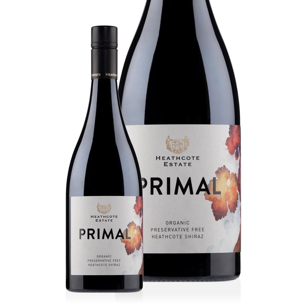 Personalised Heathcote Estate Primal Preservative Free Shiraz 13.5% 750ML