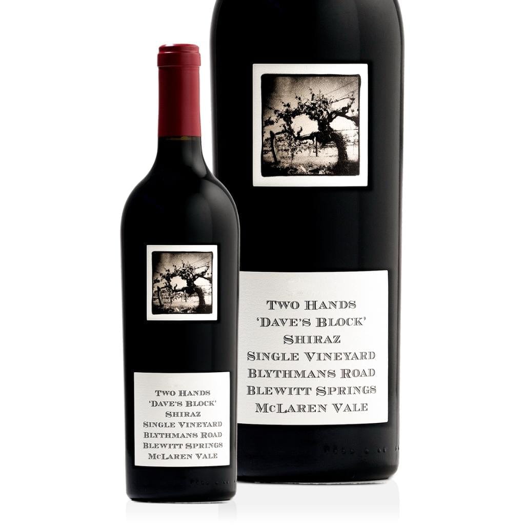 Personalised Two Hands Dave&#39;s Block Single Vineyard Shiraz 14.3% 750ML
