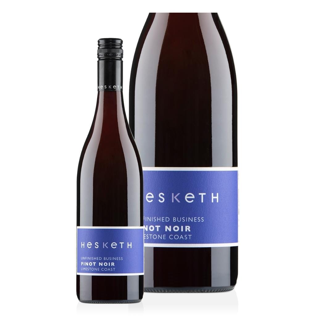 Personalised Hesketh Wines Unfinished Business Pinot Noir 13% 750ml