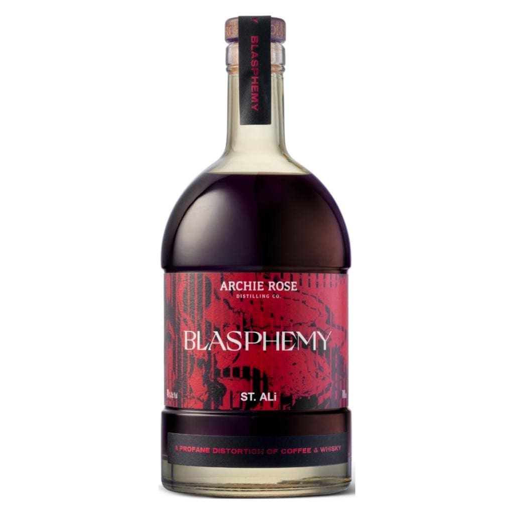 PERSONALISED ARCHIE ROSE X ST ALI BLASPHEMY COFFEE WHISKY 40% 700ML
