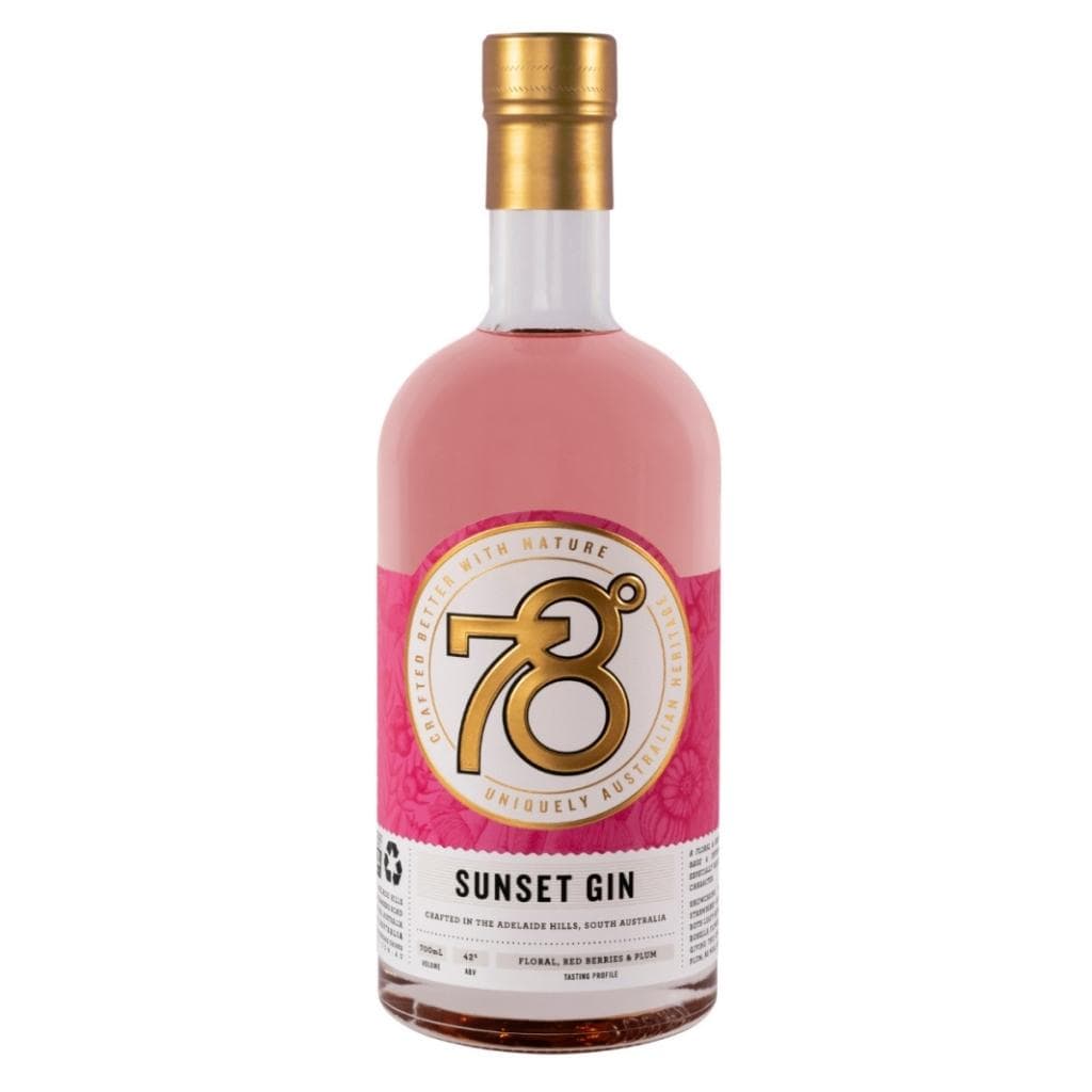 PERSONALISED 78 DEGREES SUNSET GIN 700ML