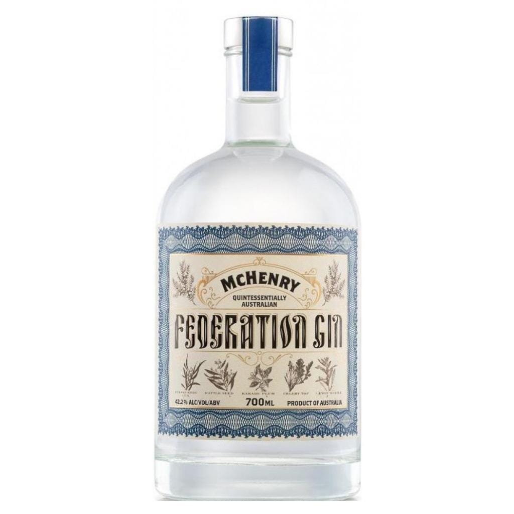 PERSONALISED MCHENRY DISTILLERY FEDERATION GIN 700ML