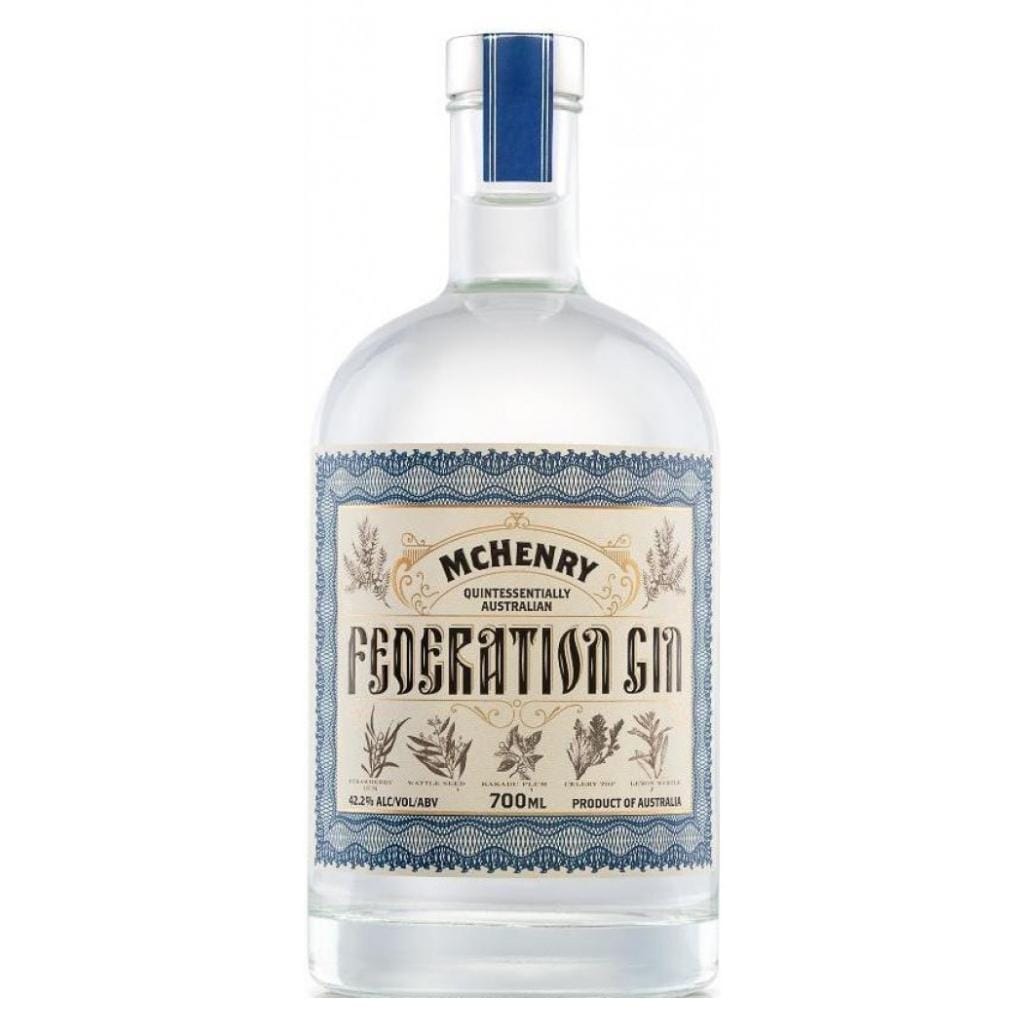 PERSONALISED MCHENRY DISTILLERY FEDERATION GIN 700ML