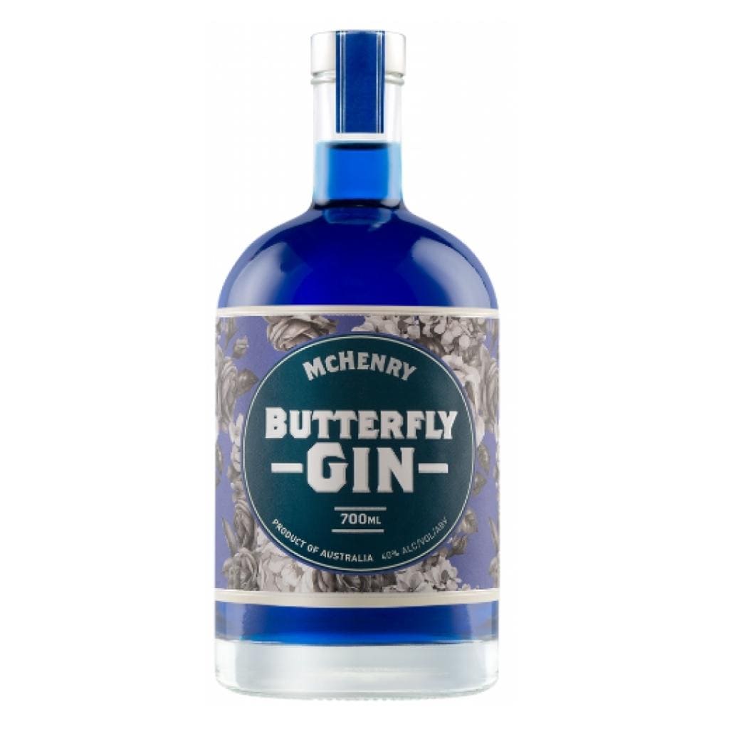 PERSONALISED MCHENRY DISTILLERY BUTTERFLY GIN 700ML
