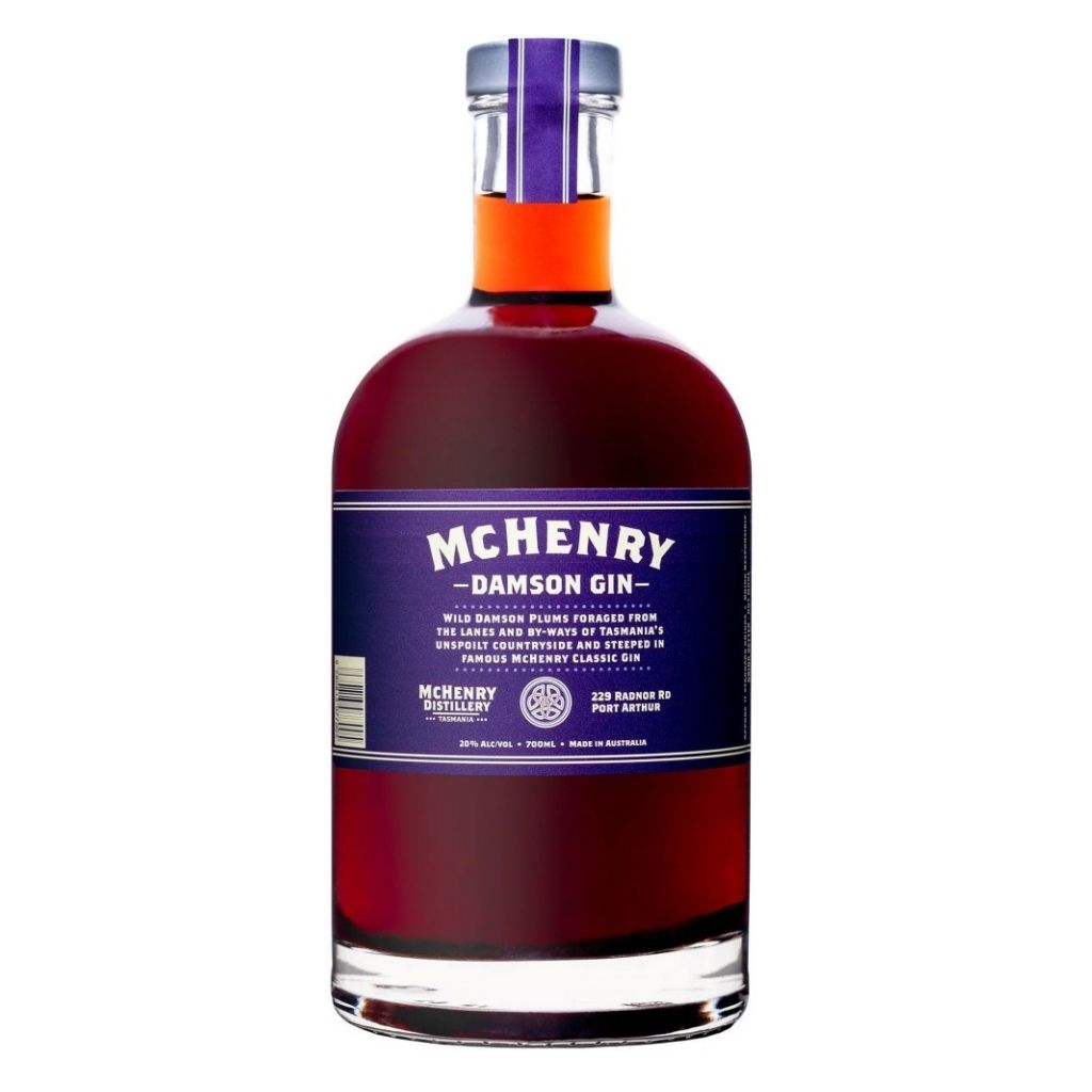 PERSONALISED MCHENRY DISTILLERY DAMSON PLUM GIN 700ML
