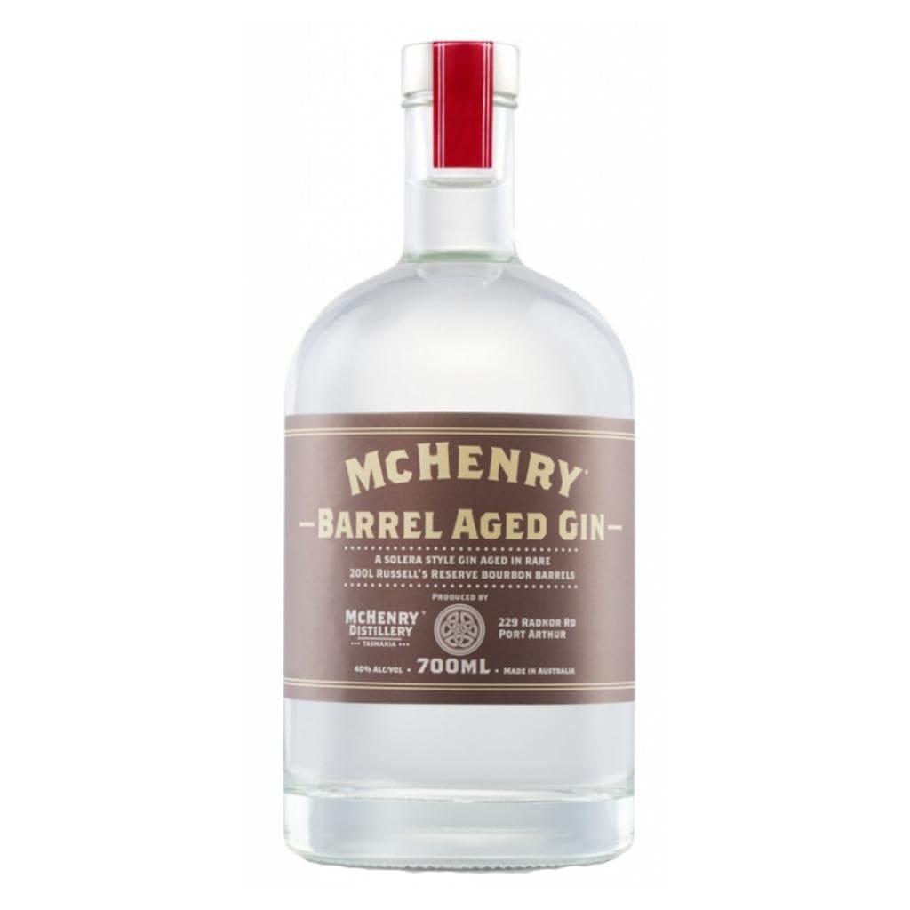 PERSONALISED MCHENRY DISTILLERY BARREL AGED GIN 700ML