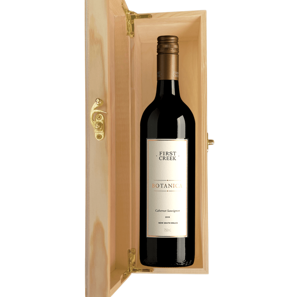 Personalise First Creek Botanica Cabernet Sauvignon 13.5% 750ml Gift Boxed