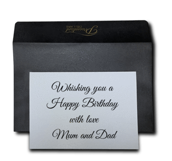 Personalised Card