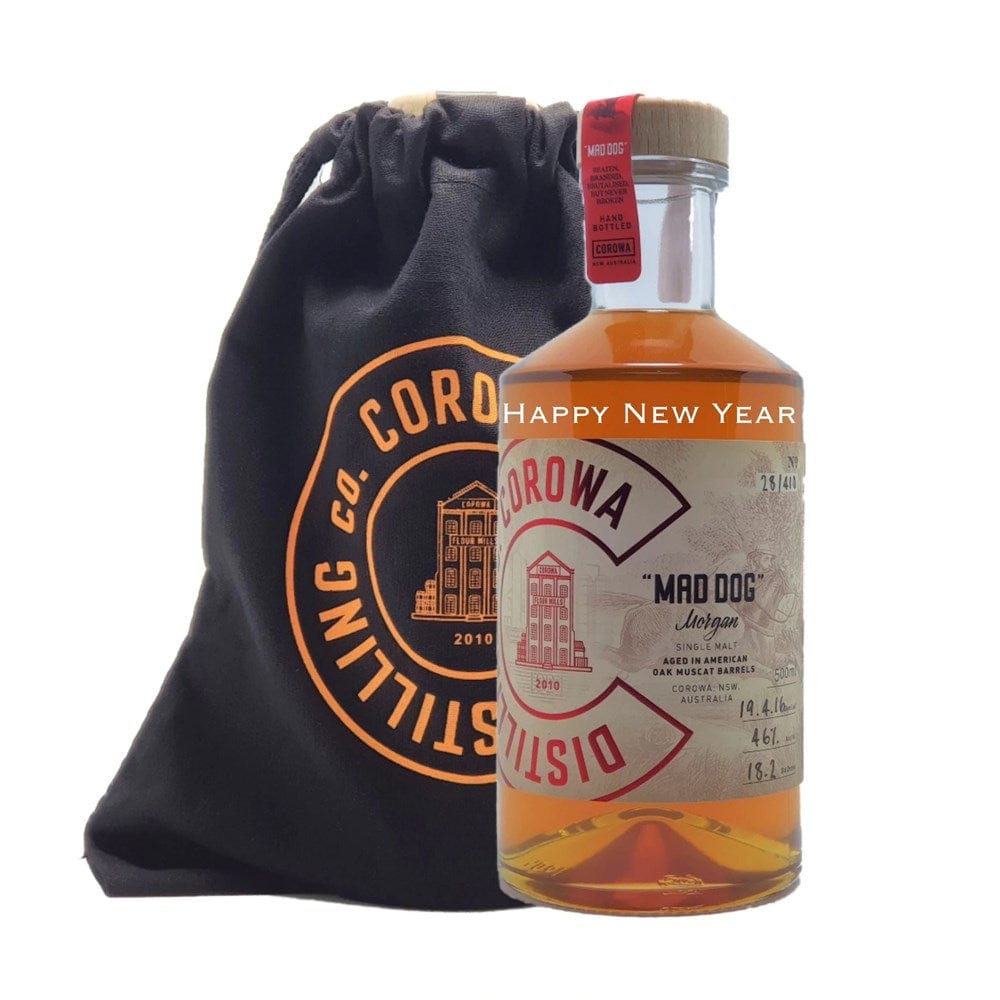 Personalised Corowa The &quot;Mad Dog&quot; Morgan 46% 500 ml