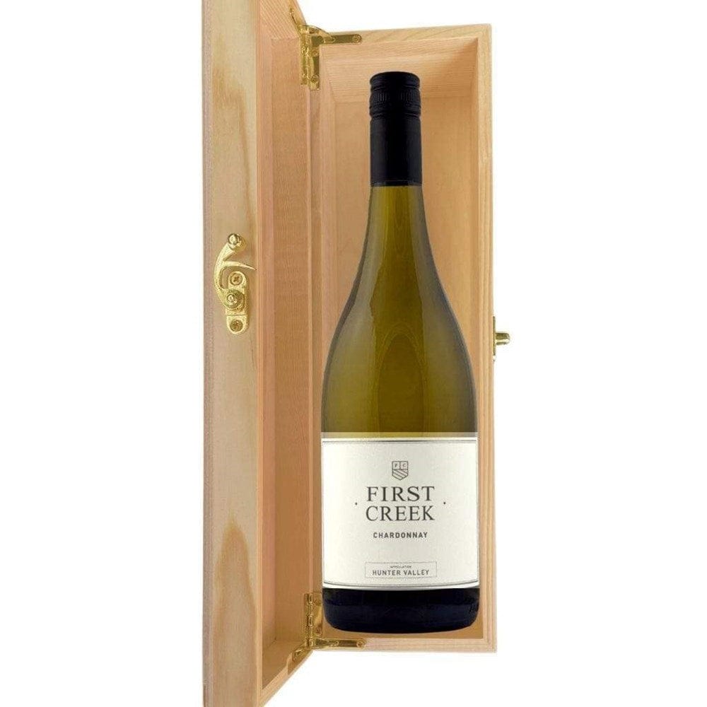 Personalised First Creek Hunter Valley Chardonnay 12.5% 750ml Gift Boxed