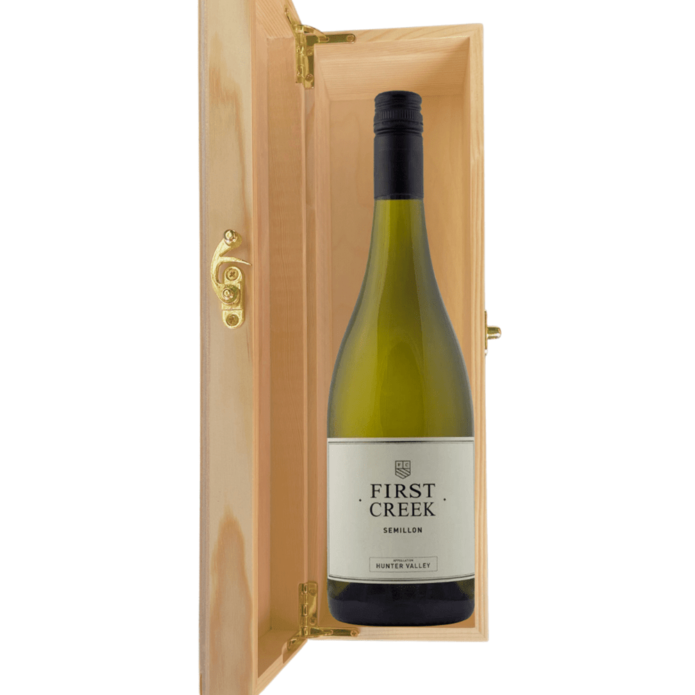 Personalised First Creek Hunter Valley Semillon  11.5% 750ML Gift Boxed