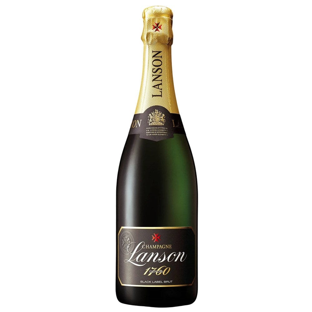 Personalised Lanson Black Label Champagne NV 750ml: