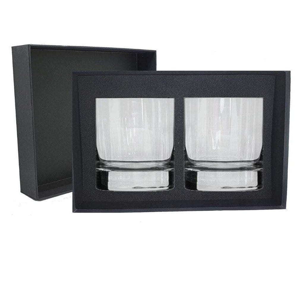 Personalised Luigi Bormioli Classico Heavy Whiskey Glass in Presentation Box