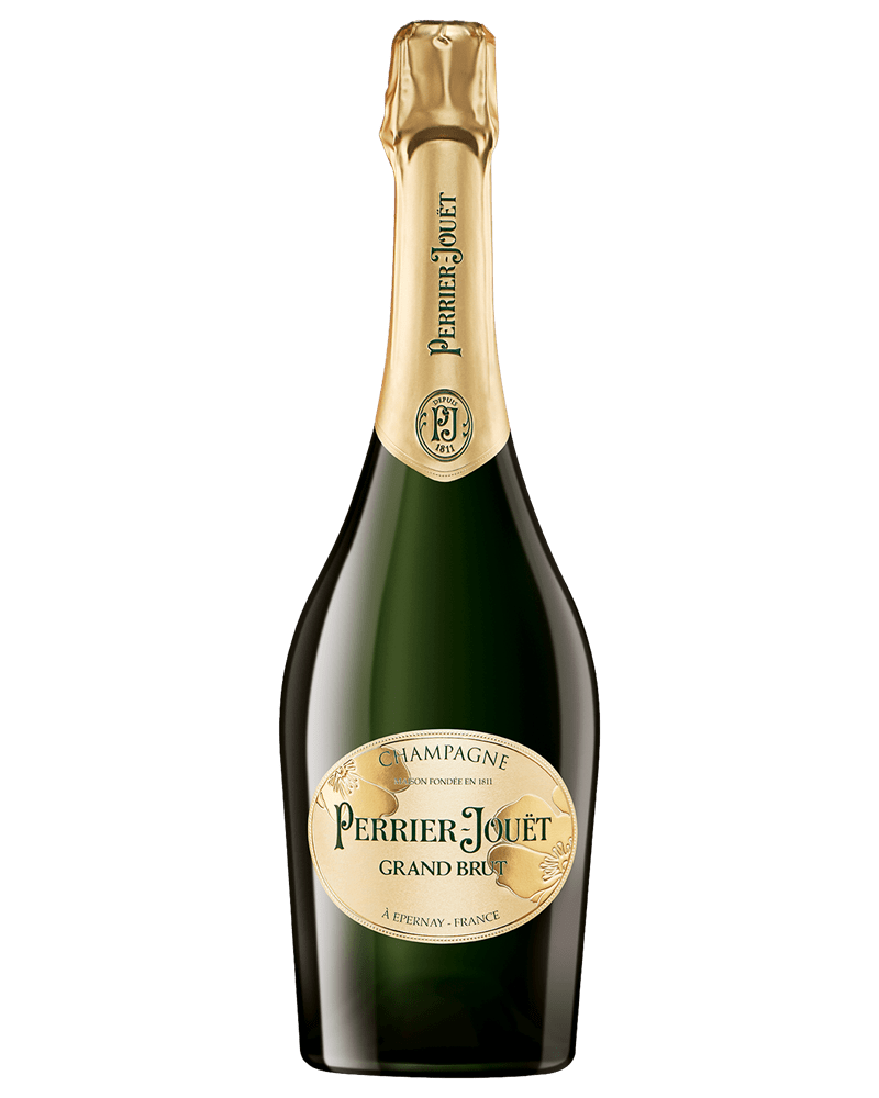 Personalised Perrier-Jouet Grand Brut Champagne 750ml.