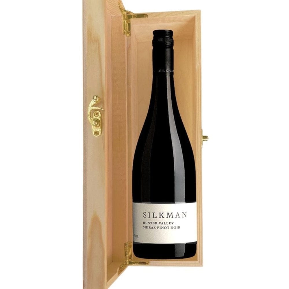 Personalised Silkman Estate Shiraz Pinot Noir 13.5% 750ml Gift Boxed