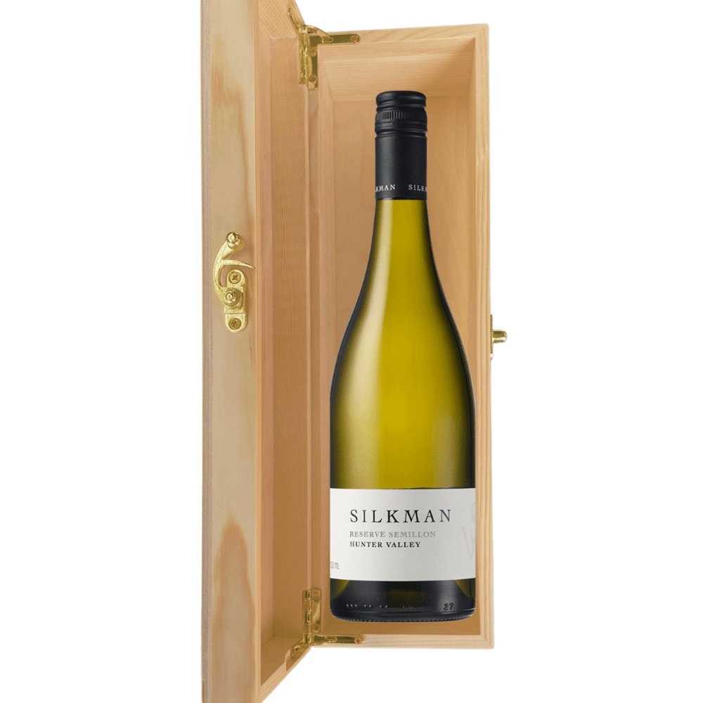 Personalised Silkman Wines Reserve Semillon 2018 10.5% 750ml Gift Boxed