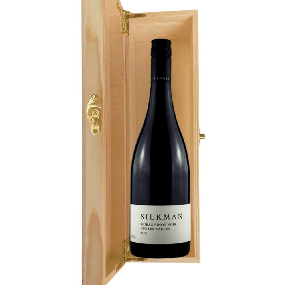 Personalised Silkman Wines Reserve Shiraz 12.5% 750ml Gift Boxed