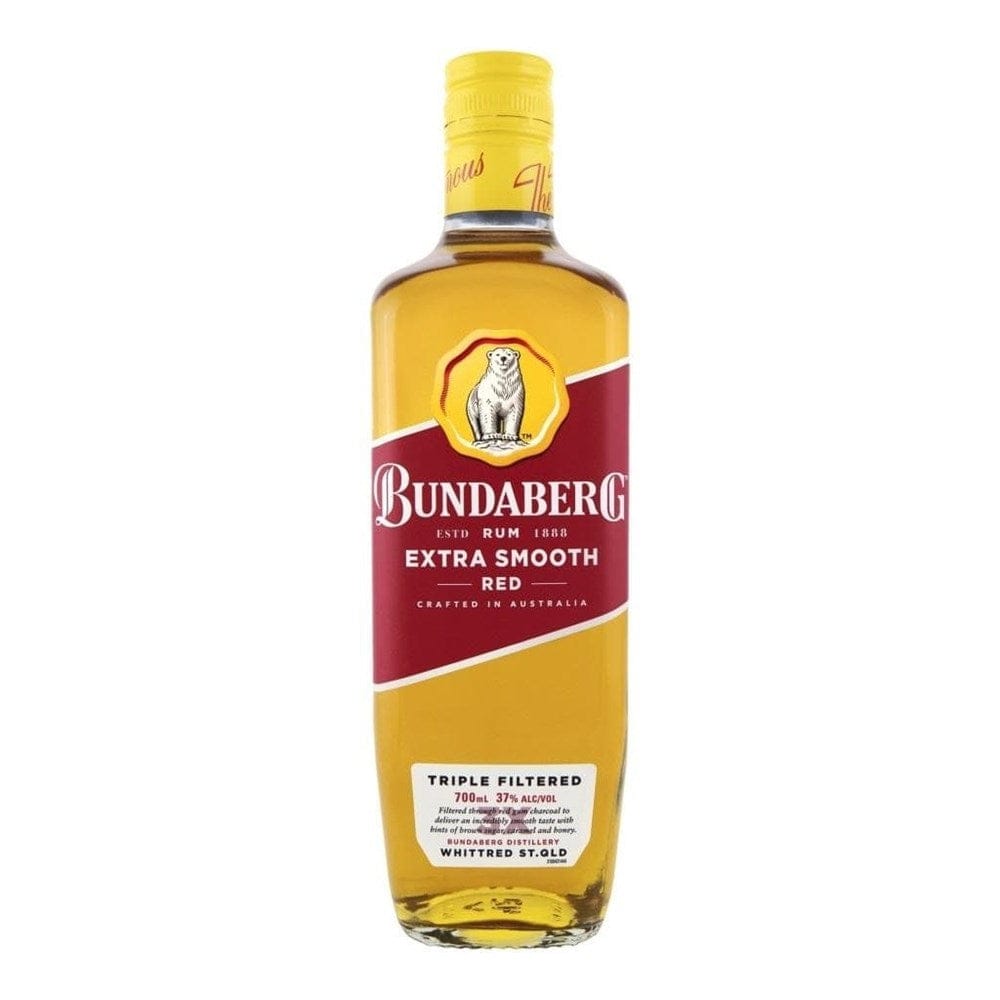 PERSONALISED BUNDABERG RUM RED 700ML