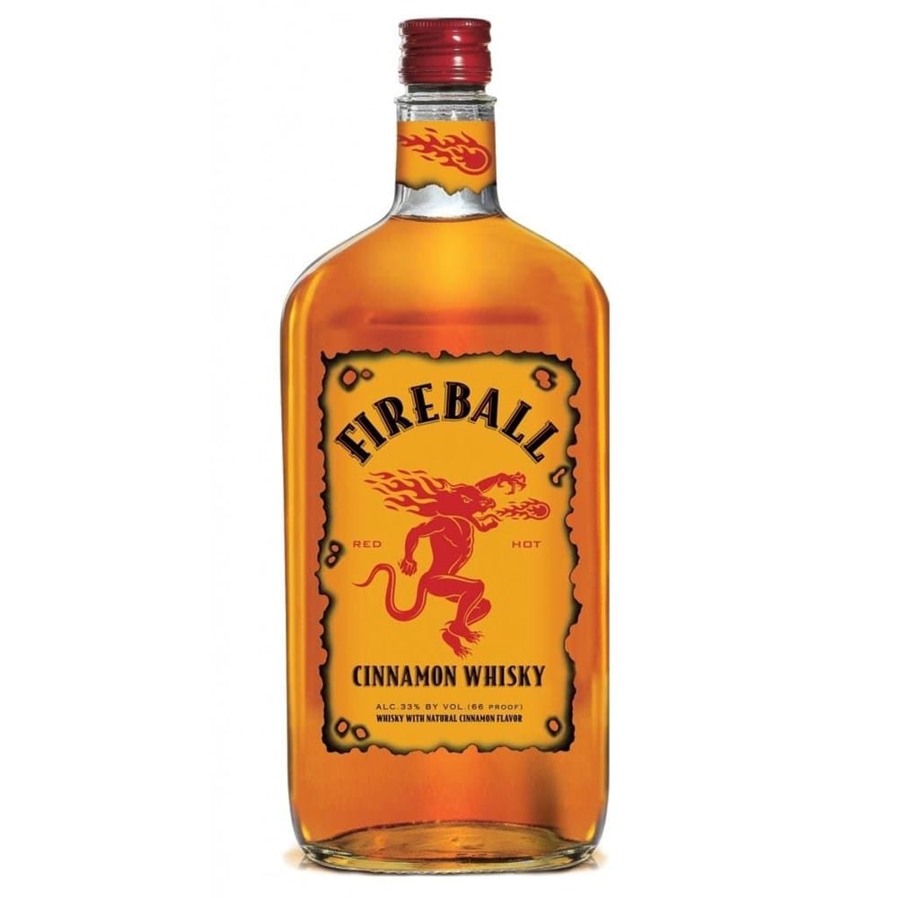 Personalised Fireball Cinnamon Whisky Liqueur 33% 1000ml