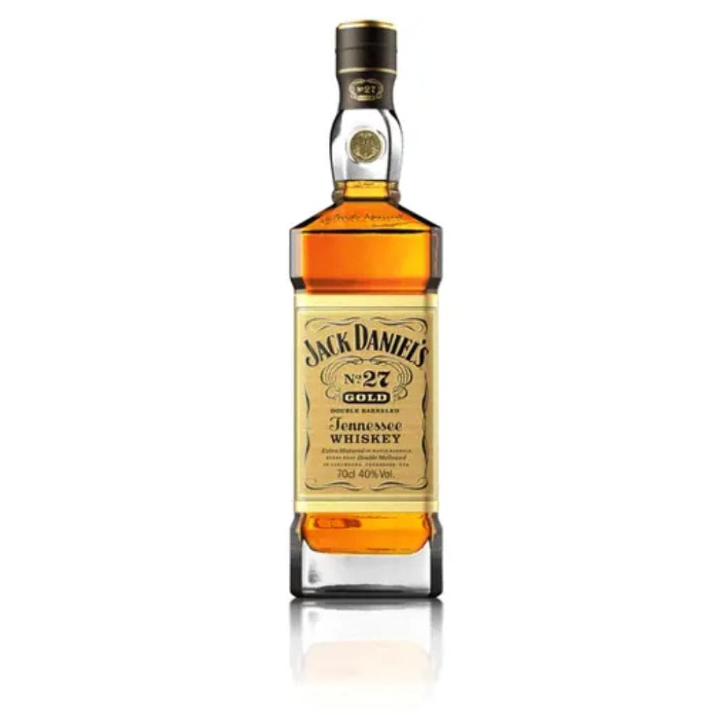 Personalised Jack Daniel's No. 27 Gold Double Barreled Tennessee Whiskey 700ML