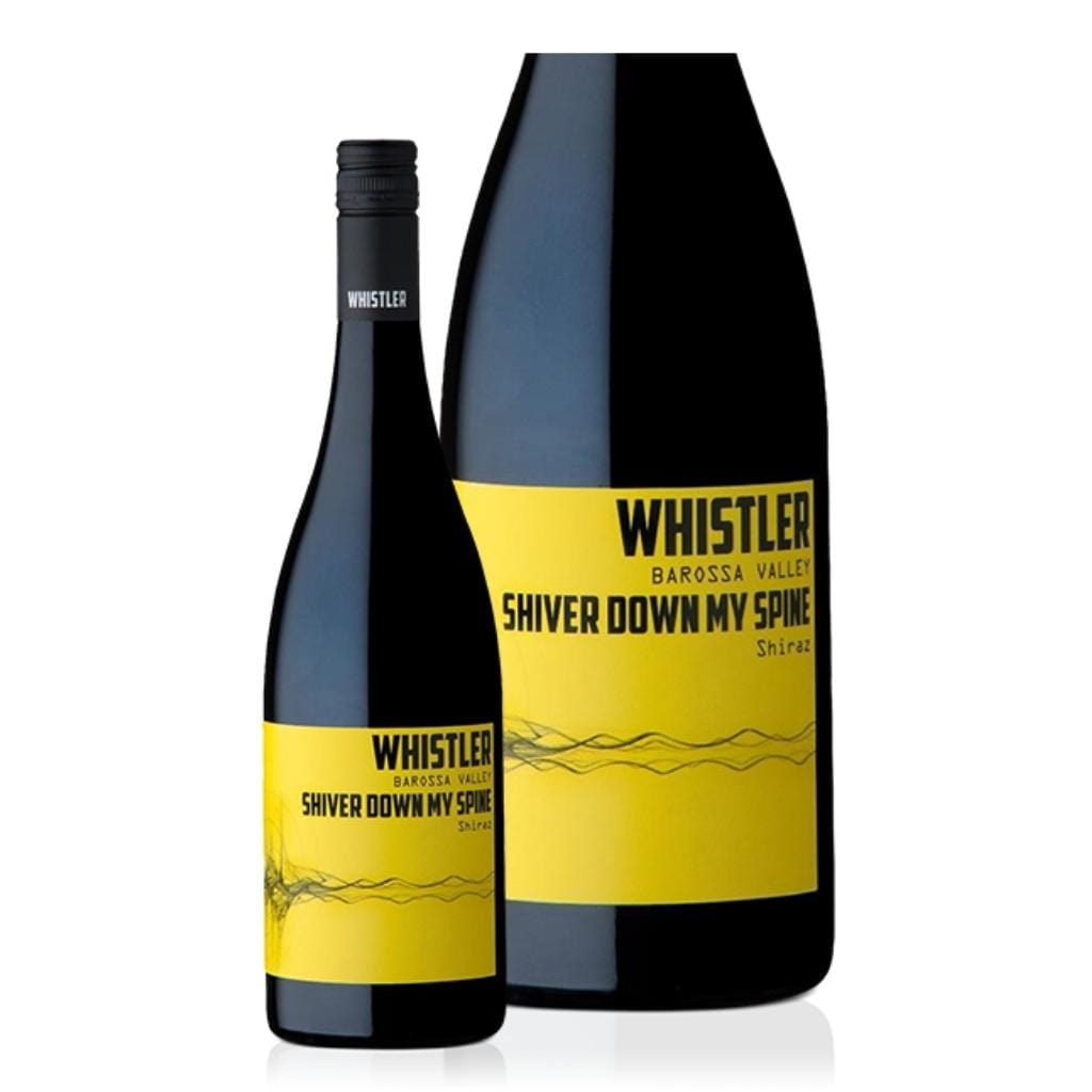 Personalised Whistler Shiver Down My Spine Shiraz 14% 750ml