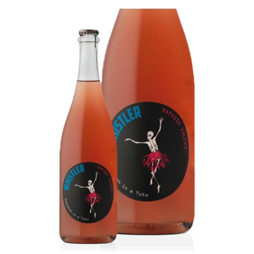 Personalised Whistler Skeleton in a Tutu Pétillant Naturel Rose 10.7% 750ml