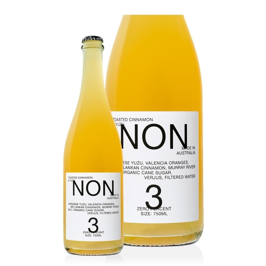 Personalised NON 3 Toasted Cinnamon &amp; Yuzu 0% 750ml