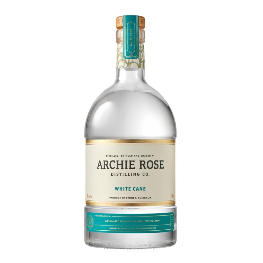 PERSONALISED ARCHIE ROSE WHITE CANE 700ML