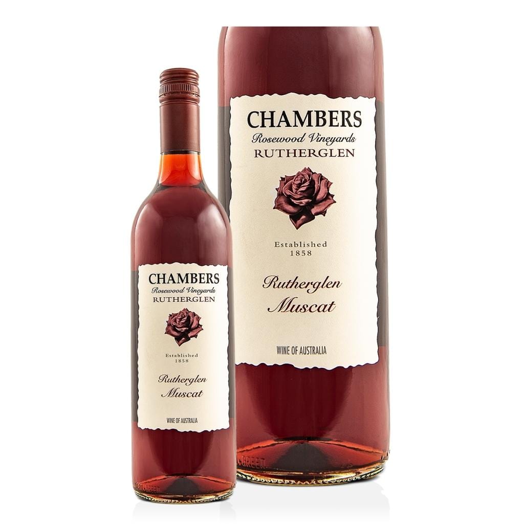 Personalised Chambers Rutherglen Muscat 18.5% 750ml