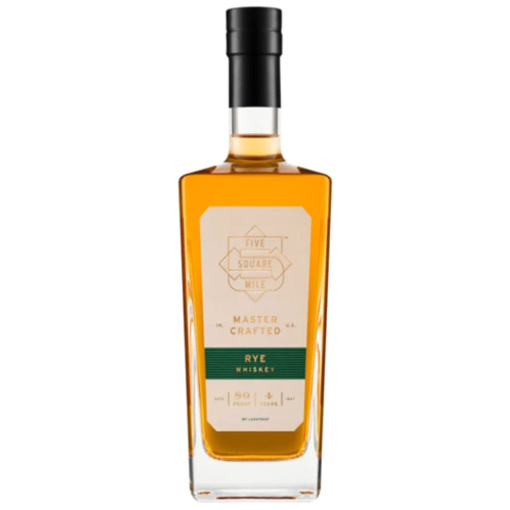 Personalised Five Square Mile Rye Whiskey 700ML