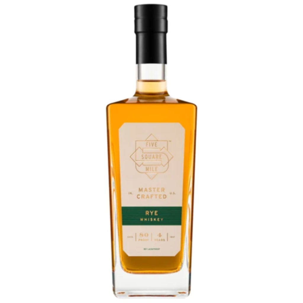 Personalised Five Square Mile Rye Whiskey 700ML