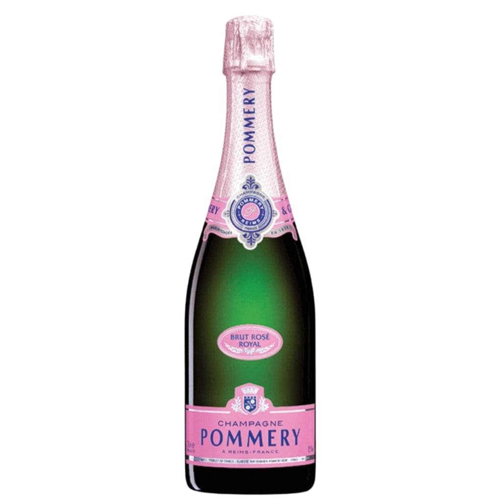 Personalised Pommery Brut Rose Royal NV Champagne 750ML