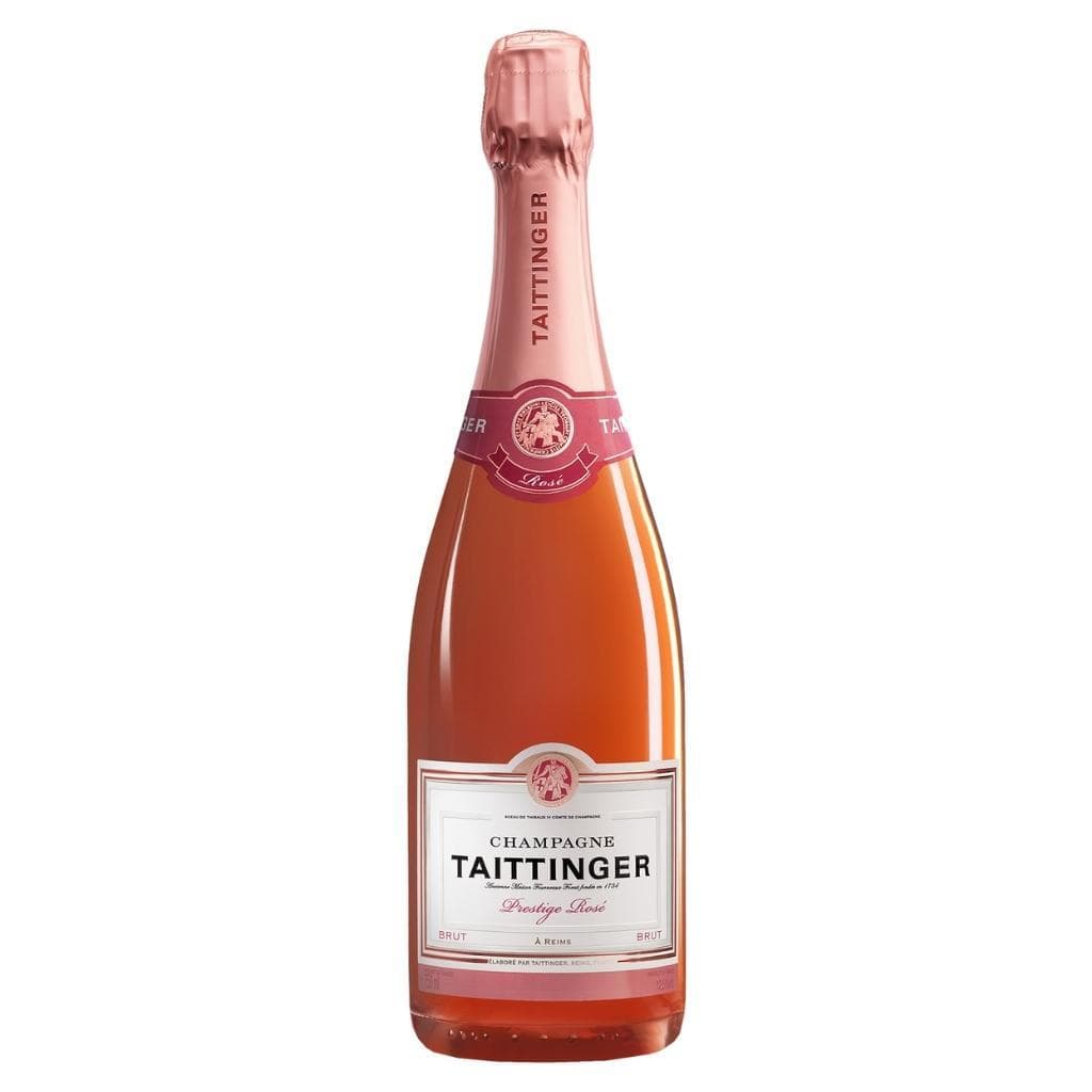 Personalised Champagne Taittinger Cuvee Prestige Rose NV 12.5% 750ml