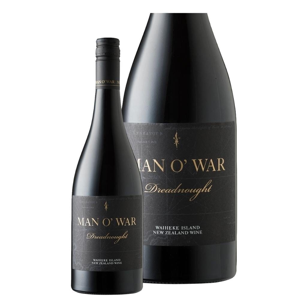 Personalised Man O'War Dreadnought Syrah 14% 750ml
