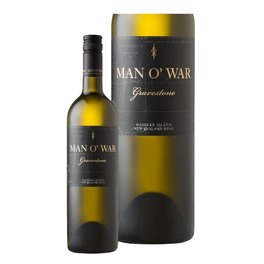 Personalised Man O War Gravestone Sauvignon Blanc Semillon 13% 750ml