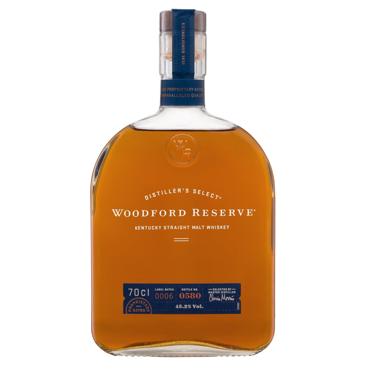 Personalised Woodford Reserve Malt and Crystal Whisky Glass Set Gift Hamper Box 700ml 45.2% ABV