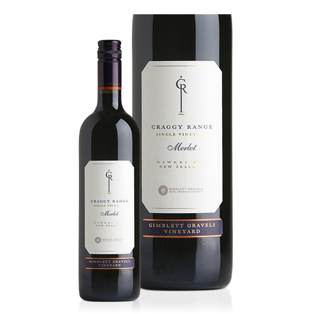 Personalised Craggy Range Gimblett Gravels Merlot 13% 750ml