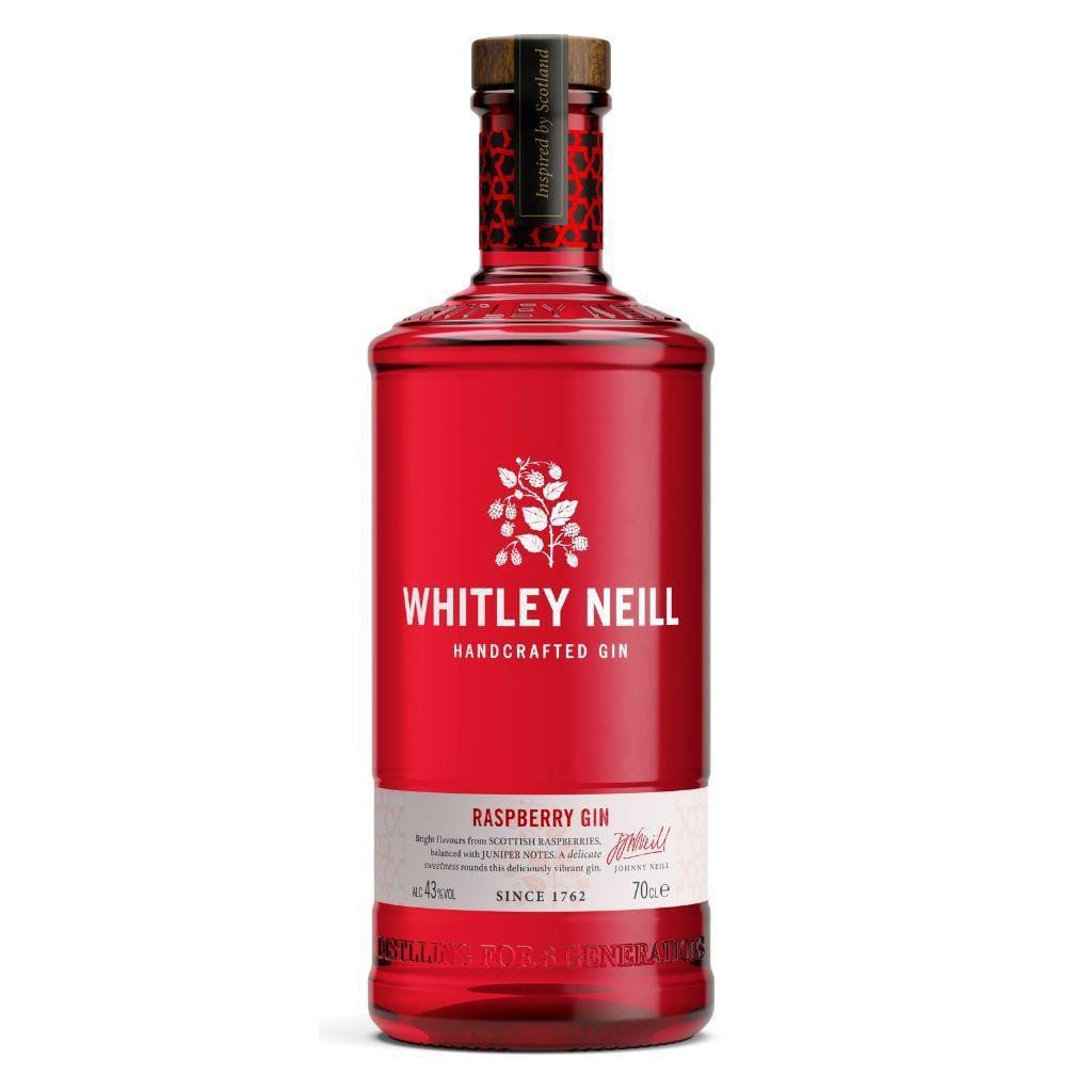 Personalised Whitley Neill Raspberry Gin 43% 700ml