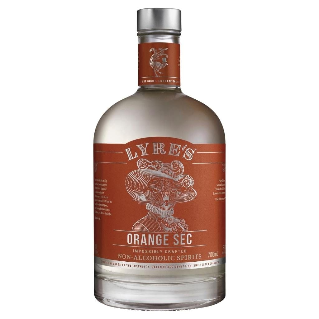 Personalised Lyre's Orange Sec Non Alcoholic Spirit 700ml