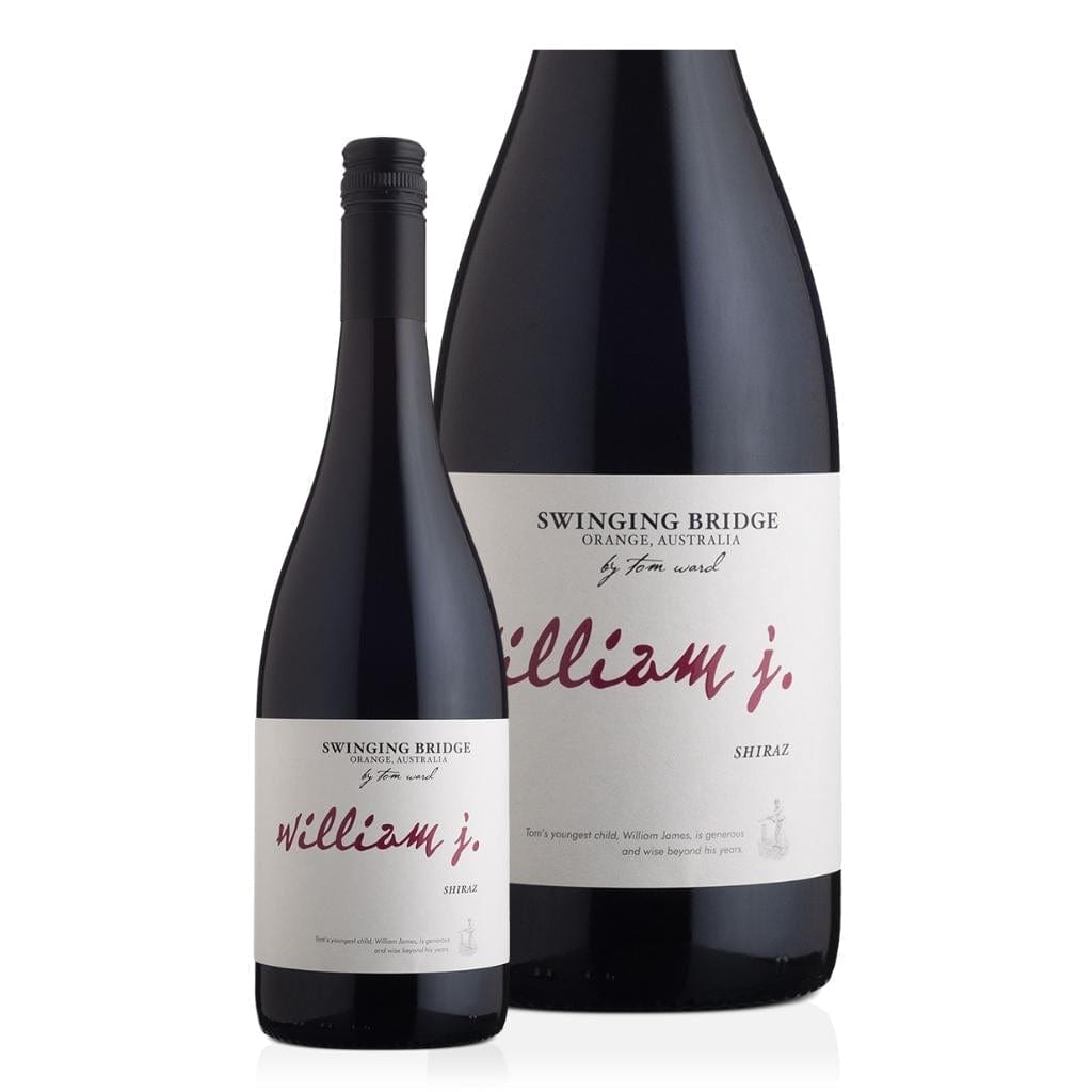 Personalised Swinging Bridge William J Shiraz 13.4% 750ml