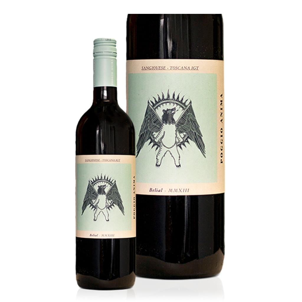 Personalised Poggio Anima Toscana Sangiovese Belial 13% 750ml