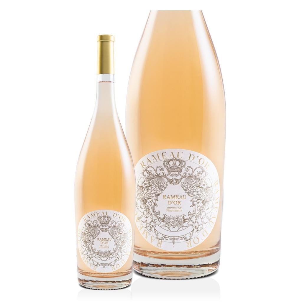 Personalised Rameau d'Or Golden Bough Provence Rose 13.5% 1.5L