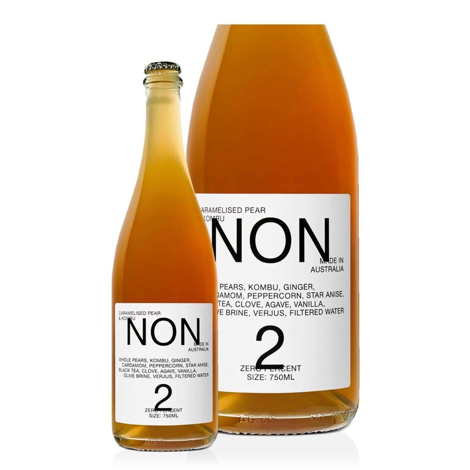 Personalised NON 3 Toasted Cinnamon & Yuzu 0% 750ml